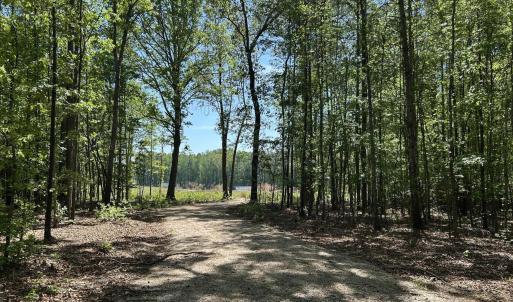Entrance to lot 2