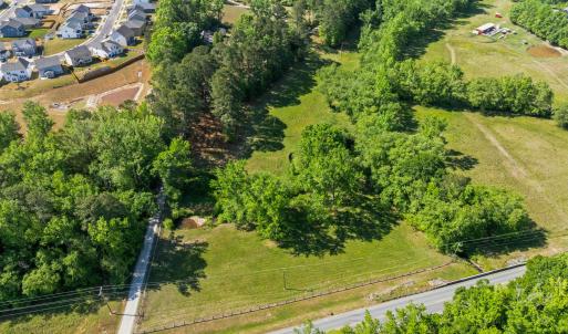 Road frontage + drive