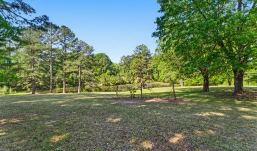 Side Yard - Pond View