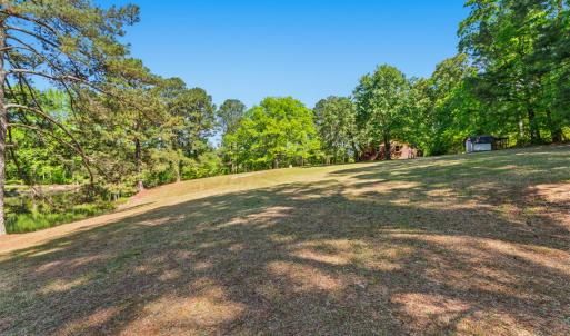 Looking Back towards house