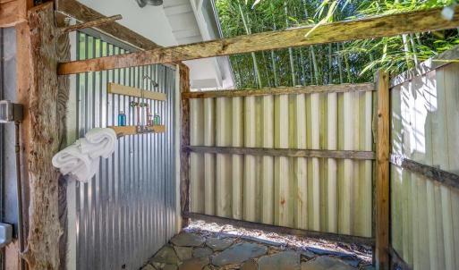 Open-Air Shower at Well House