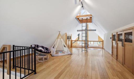 Loft with Ladder to Cupola