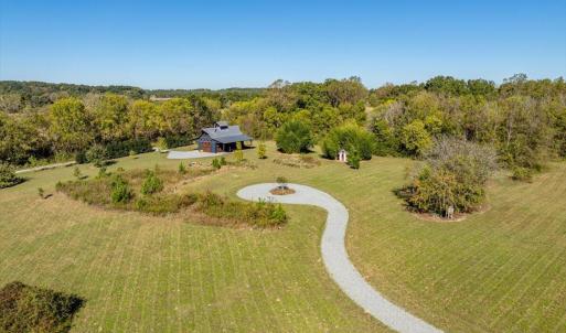 Circular Driveway to Homesite