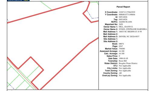 0 Brogden Rd Parcel Info