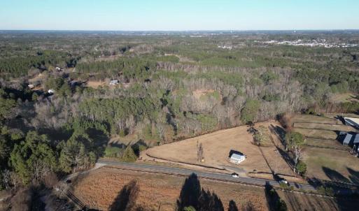 Aerial of neighborhood