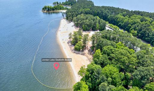 Jordan Lake Beach
