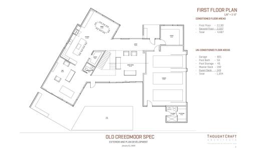 13820 Old Creedmoor 1st floor plan