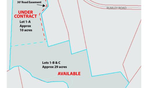 29 acres Lots 1-B and 1-C