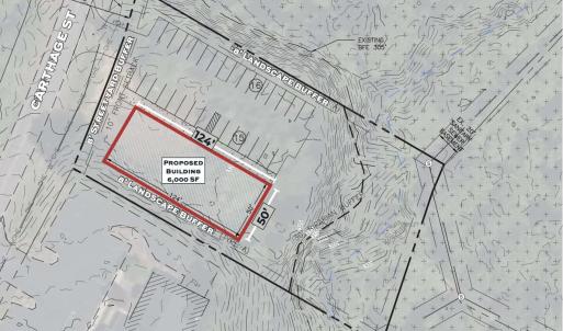6,000 SF site plan