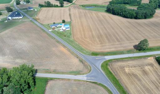 AERIAL VIEW FROM ROAD