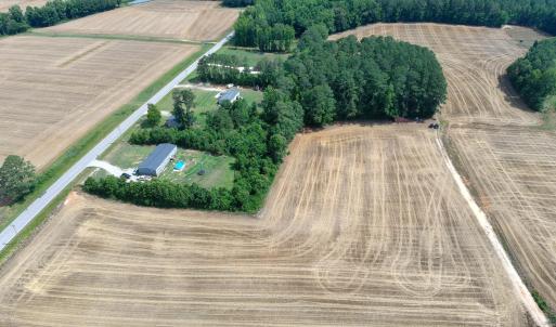 AERIAL VIEW FROM ROAD