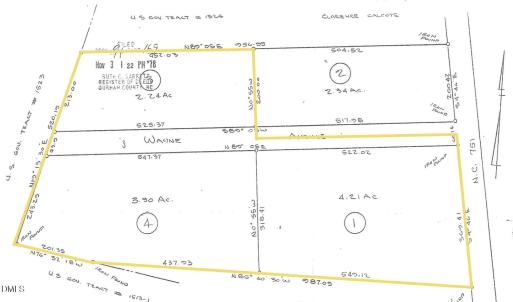 Plat - 9.88 Acre Assemblage - Hwy 751
