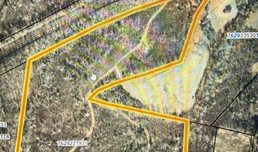 Aerial view of 27.38 ac tract
