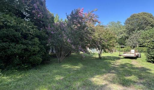 Leftside of property