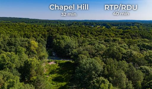 Distance to Chpel Hill, RTP, RDU