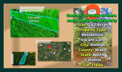 Photo #4 of 1804 Amethyst Rdg, Raleigh, NC 2.6 acres