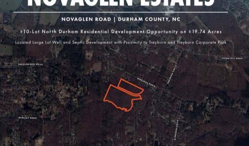 Photo #1 of 5500 Novaglen, Durham, NC 0.5 acres