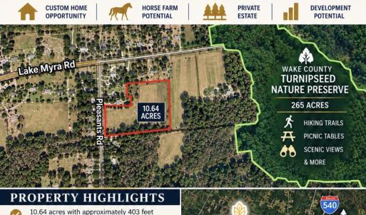 Photo #1 of Pleasants, Wendell, NC 10.6 acres