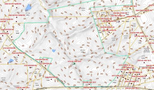 Topography tax map