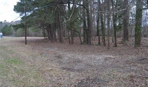 Front view looking South