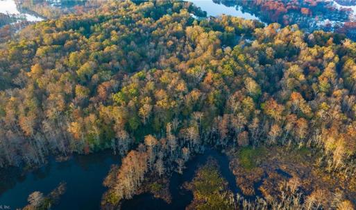Aerial view of the property