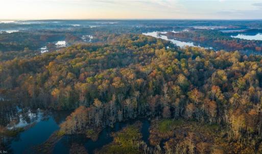 View of the property from Diacsund Creek upstream