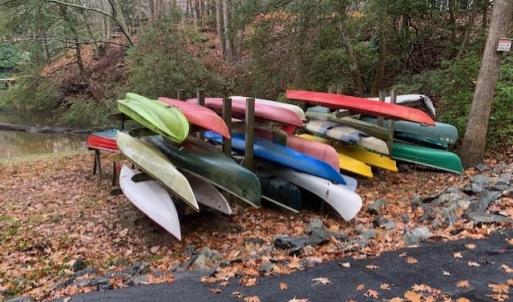 Kayak/Canoe Boat Ramp storage