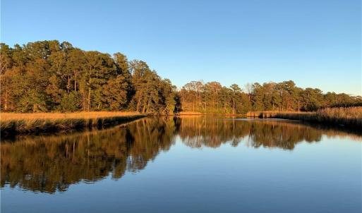 Lancaster Creek during a quiet sunset
