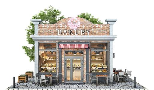 This could be what your clients' bakery looks like.