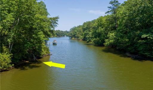 View - Excellent potential dock site