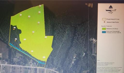 Photo #3 of 38.5AC Head Of River Road, Chesapeake, Virginia 38.5 acres