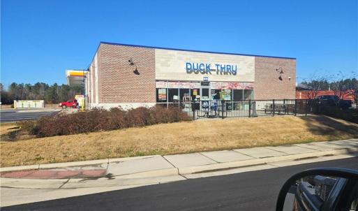 Newer convenience store within 1/4 mile on opposite side of road