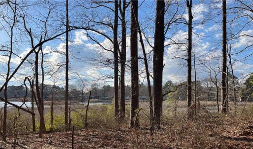 323 Vista Point Drive. Hampton VA. 23666. Northwestern view from property.