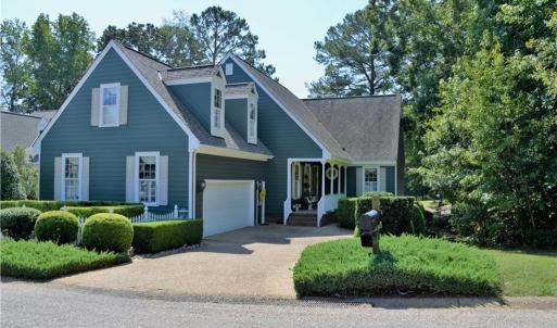 House to left of property