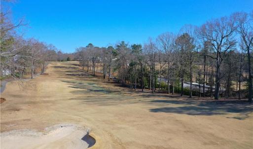 View down the fairway