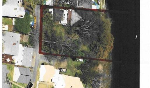 aerial before house removed