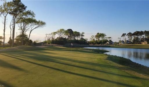 The Green from the 3rd hole looking toward the lot