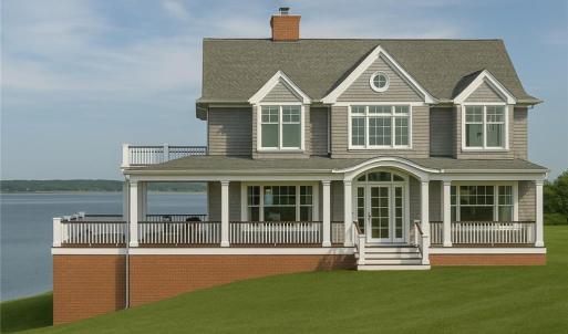 Rendering from Seller's Approved House Plans