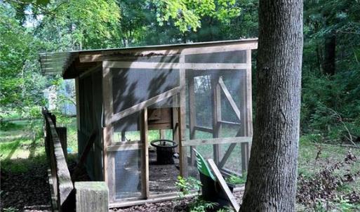 Chicken coop.