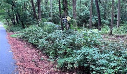 Over 500 ft of road frontage.