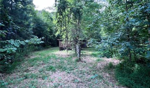 Trails to both buildings.