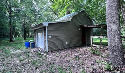Storage shed/Small Horse Barn with Lean to for equipment.