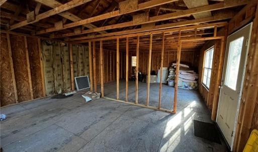 Second story of barn.  Can be insulated and made livable.