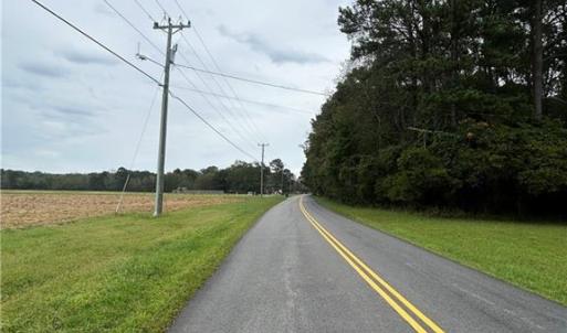 Flat, cleared frontage with power at the road.