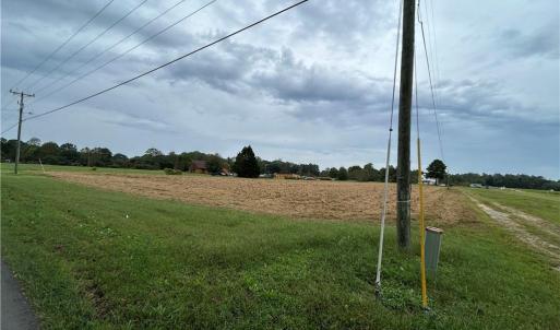 Roadside access with electricity ready to connect.