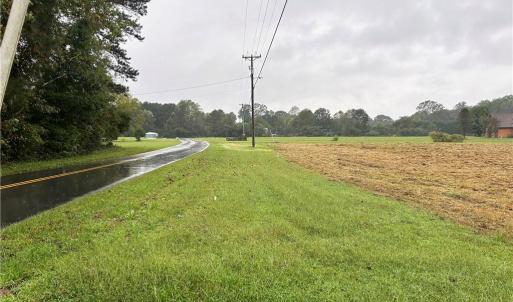 Convenient road frontage with electric available at the street.