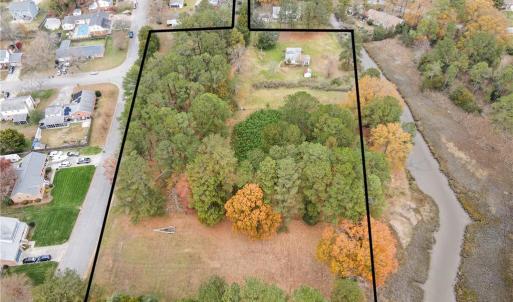 lines are approximate - survey in documents