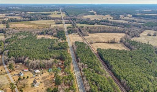 North side of 460 over to Winston Dr