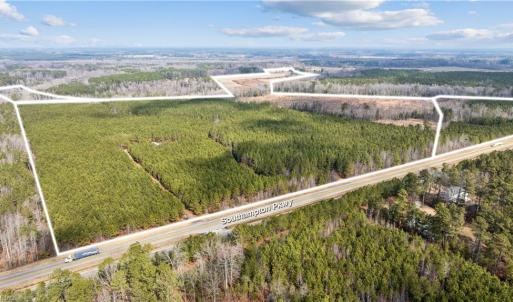 165 acres located in Southampton County