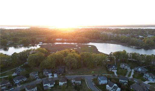 Sunset view from Lot 188 Raintree Circle